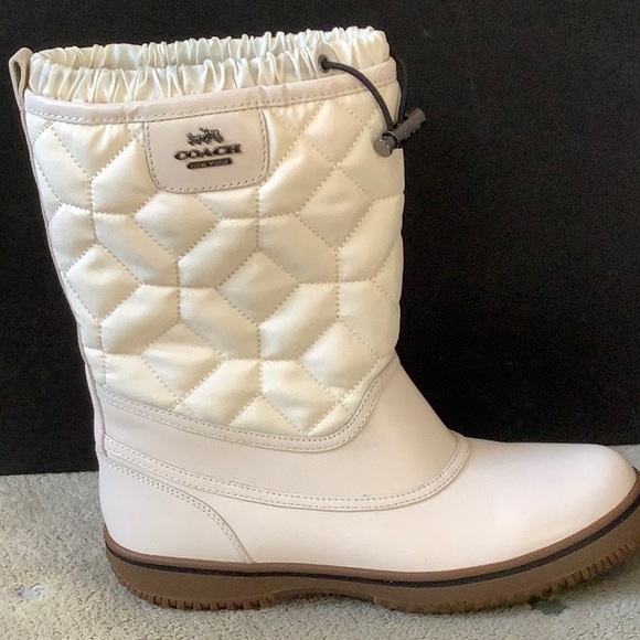 COACH Sparrow boots NWT SZ8 - Picture 3 of 10